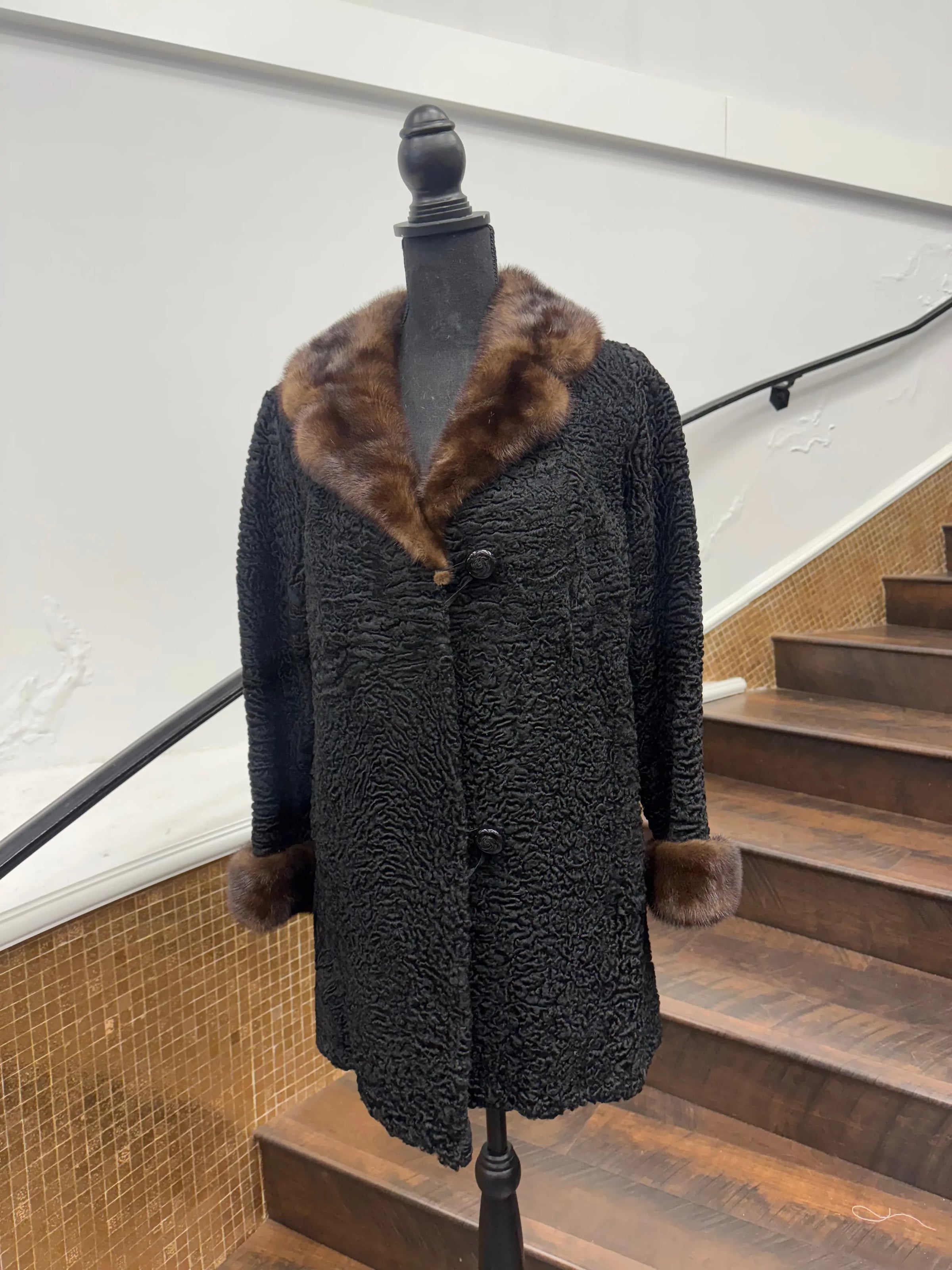 Vintage Persian Mink Stroller