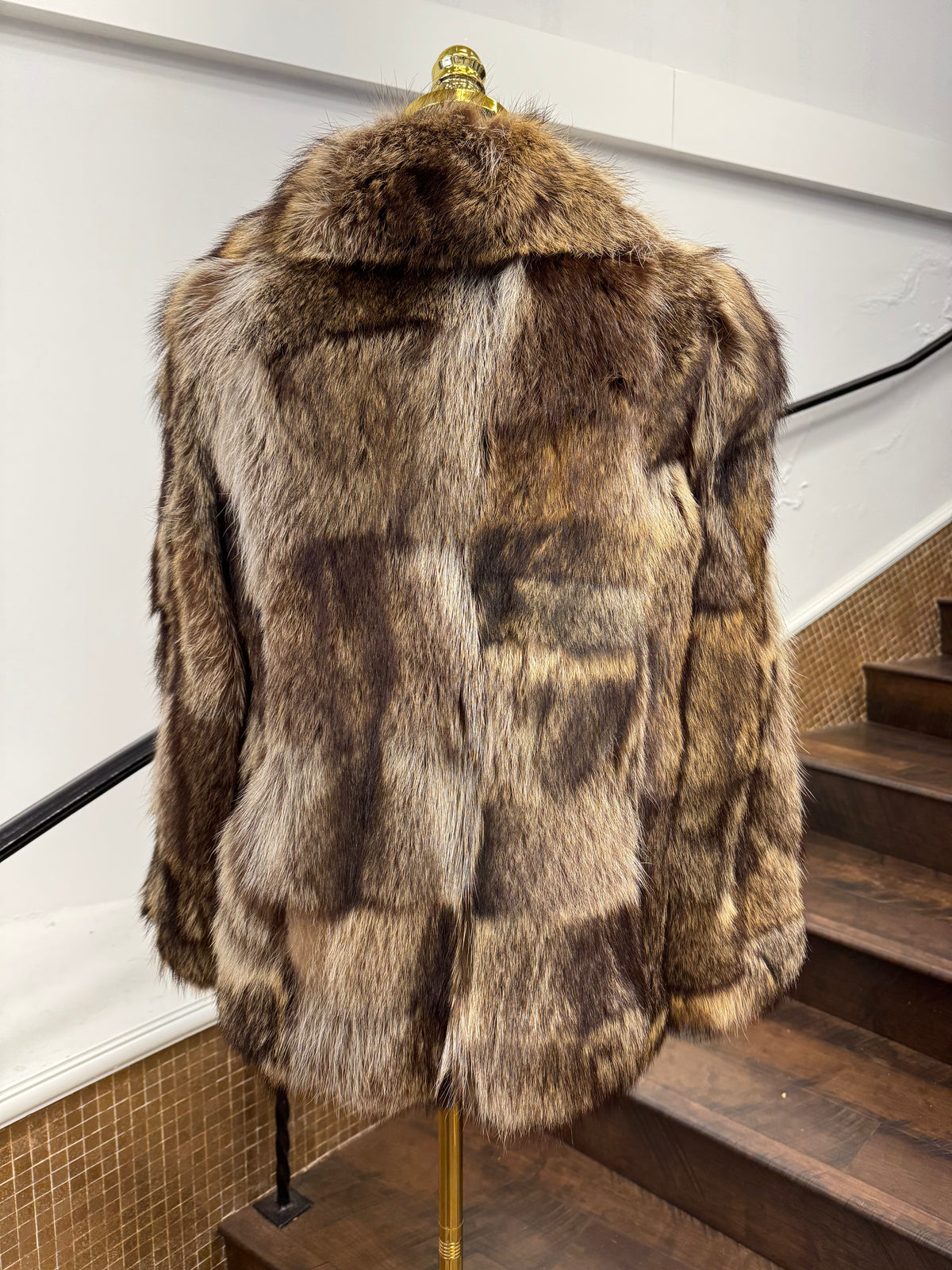 Vintage Pieced Beaver Jacket