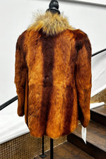 Vintage Rabbit Jacket with Fox Tuxedo