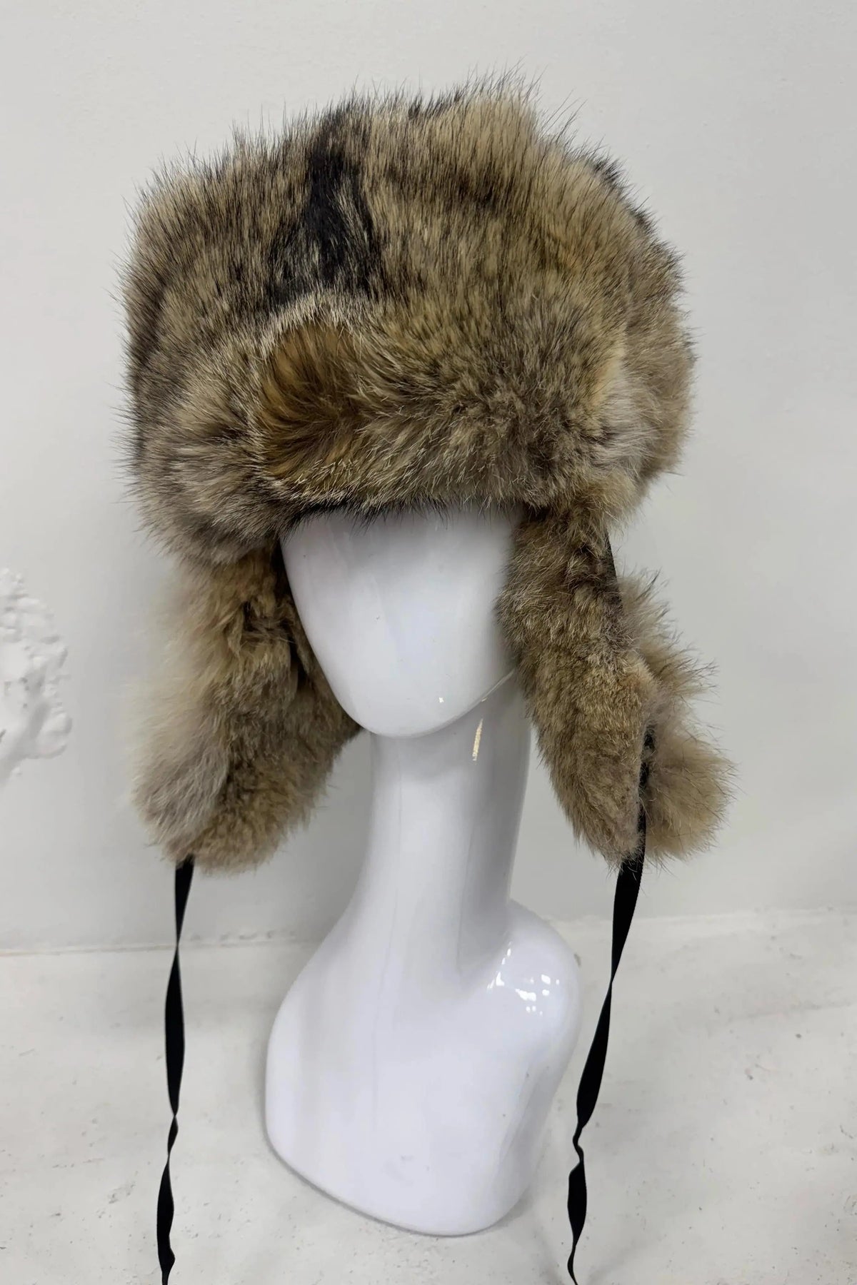 Vintage Rabbit Trapper Hat