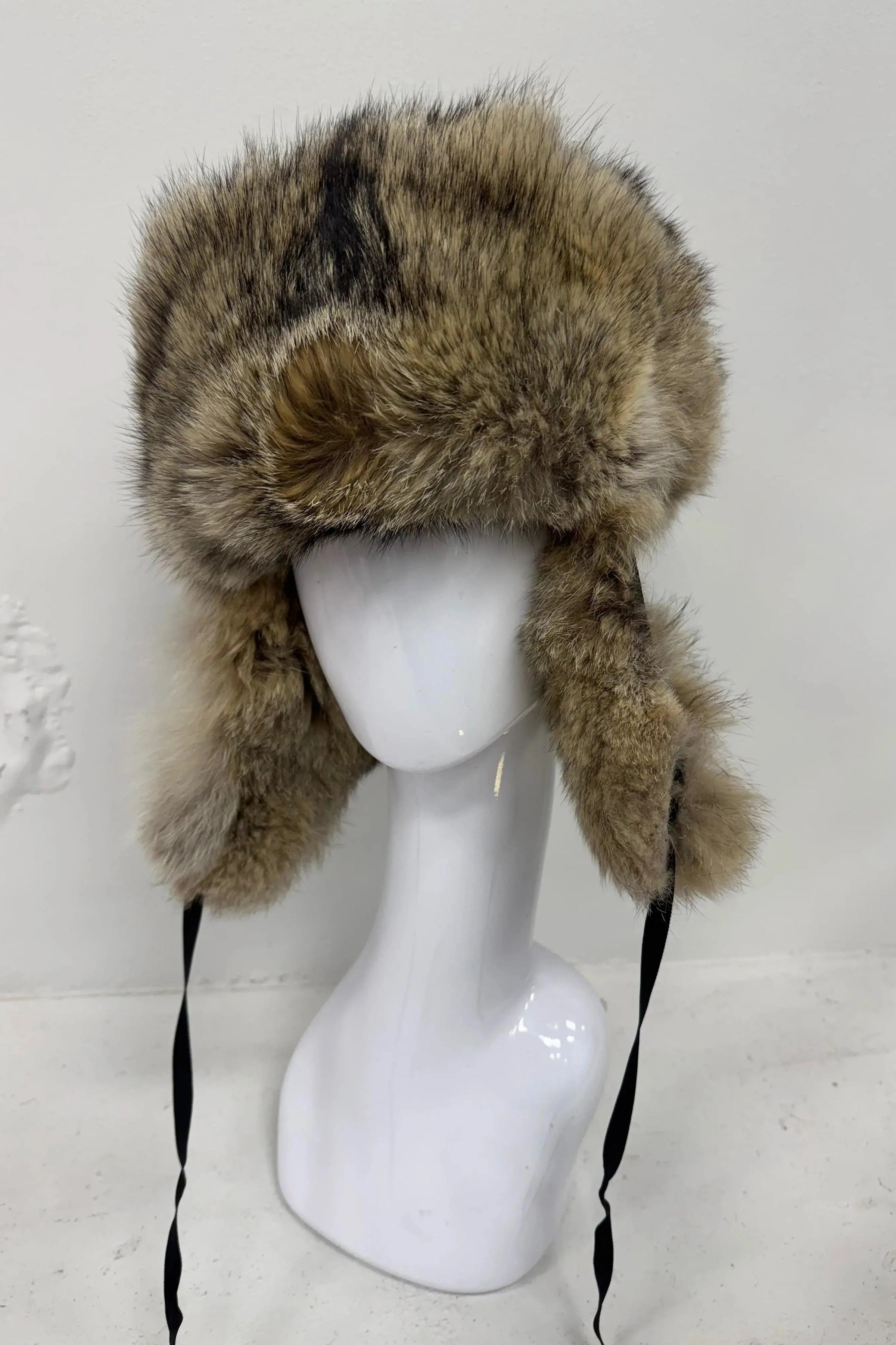 Vintage Rabbit Trapper Hat