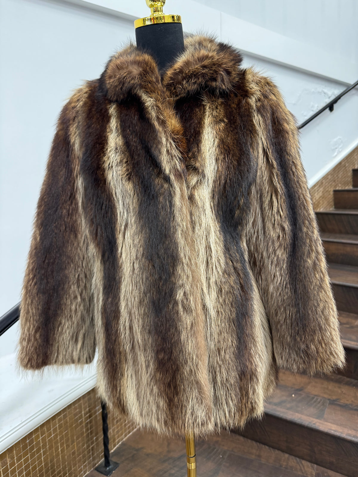 Vintage Raccoon Jacket
