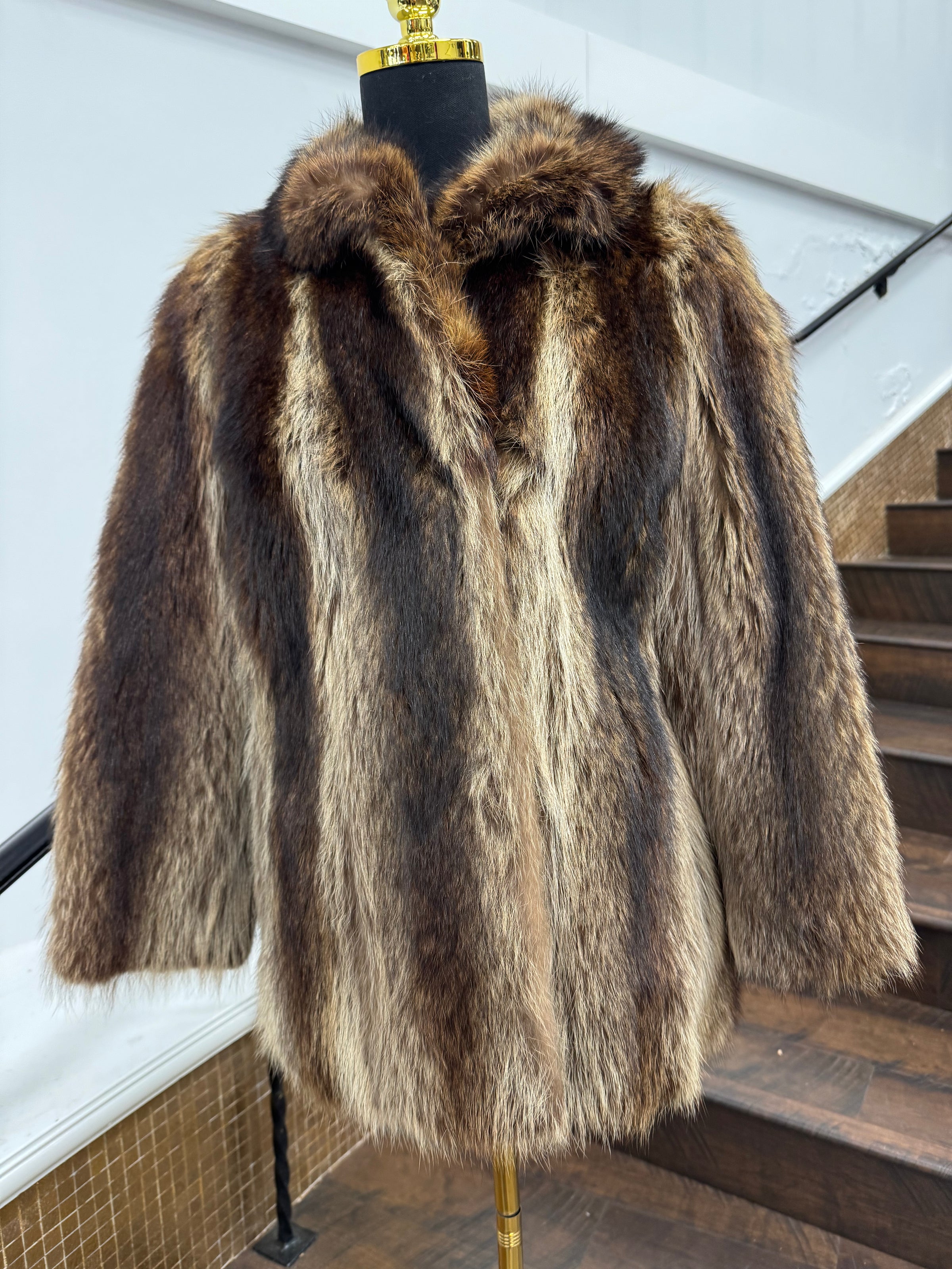 Vintage Raccoon Jacket