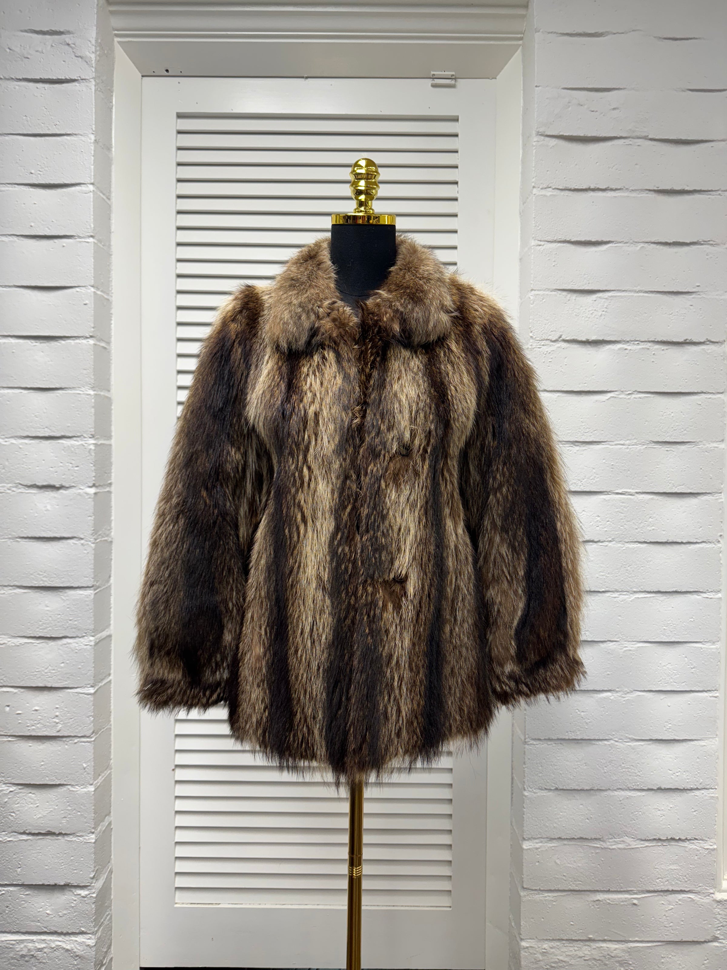 Vintage Raccoon Jacket