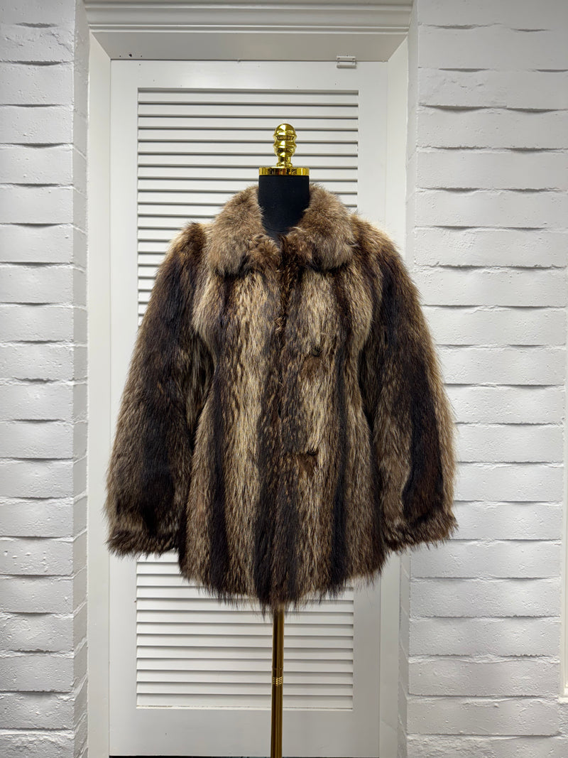 Vintage Raccoon Jacket