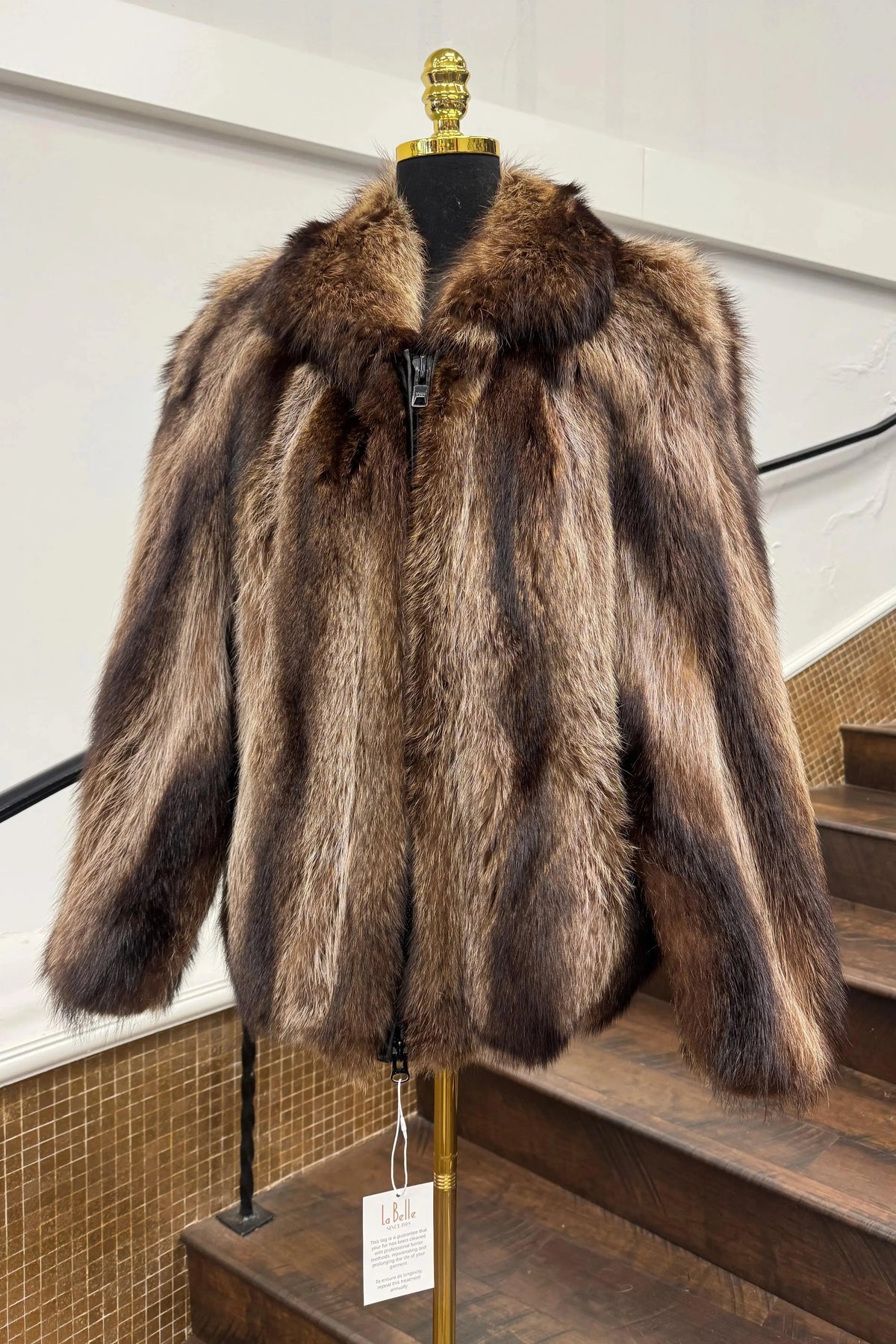 Vintage Raccoon Jacket