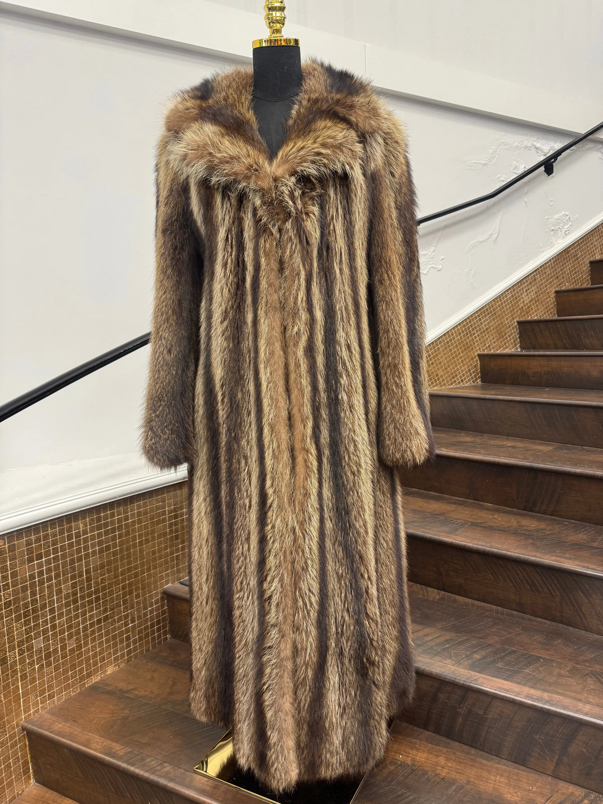Vintage Racoon Coat