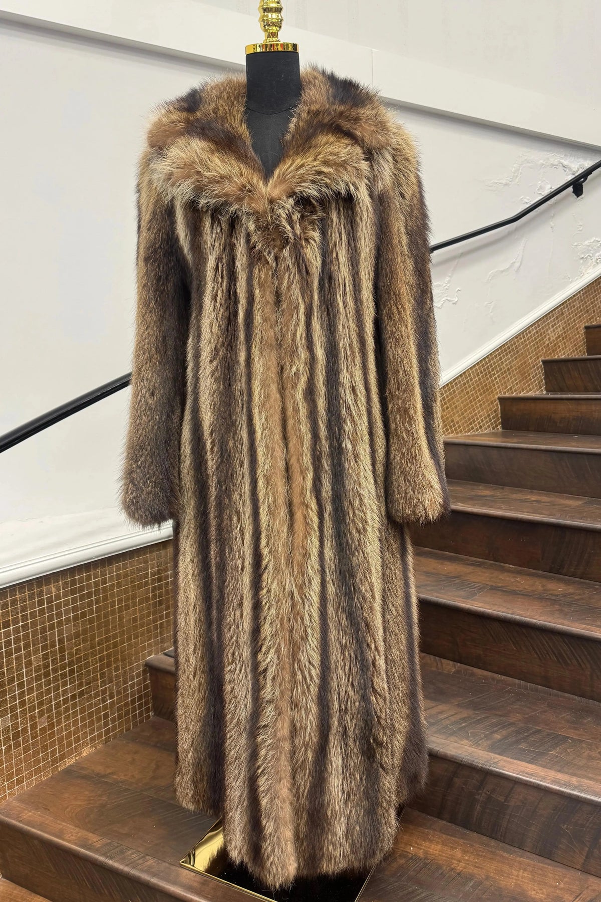 Vintage Racoon Coat