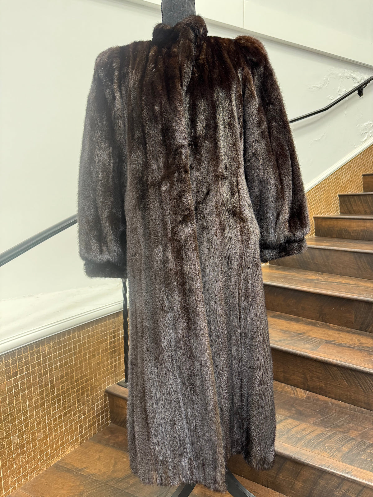 Vintage Ranch Mink Coat
