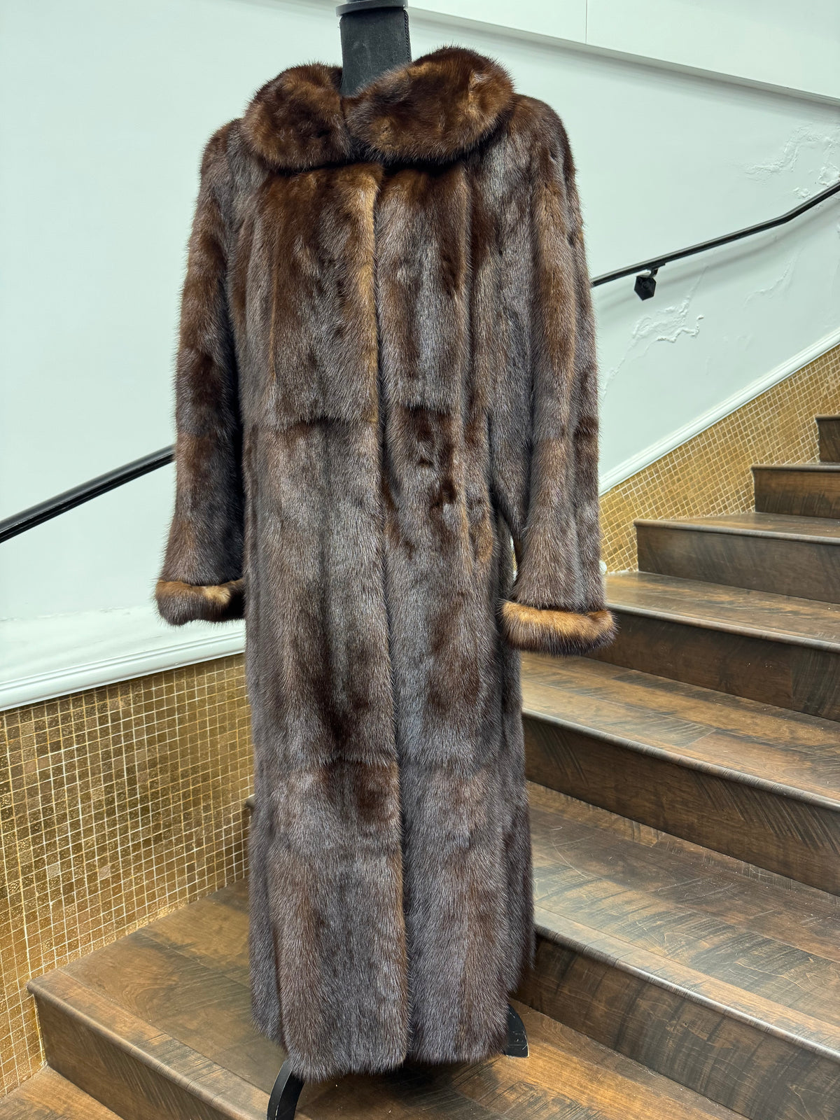 Vintage Ranch Mink Coat