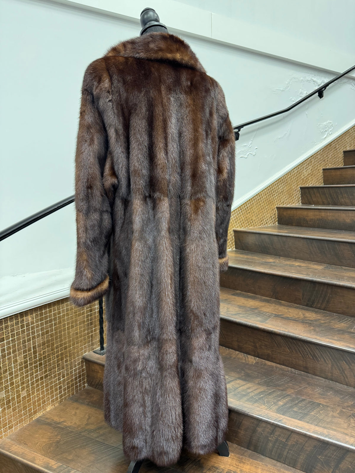 Vintage Ranch Mink Coat