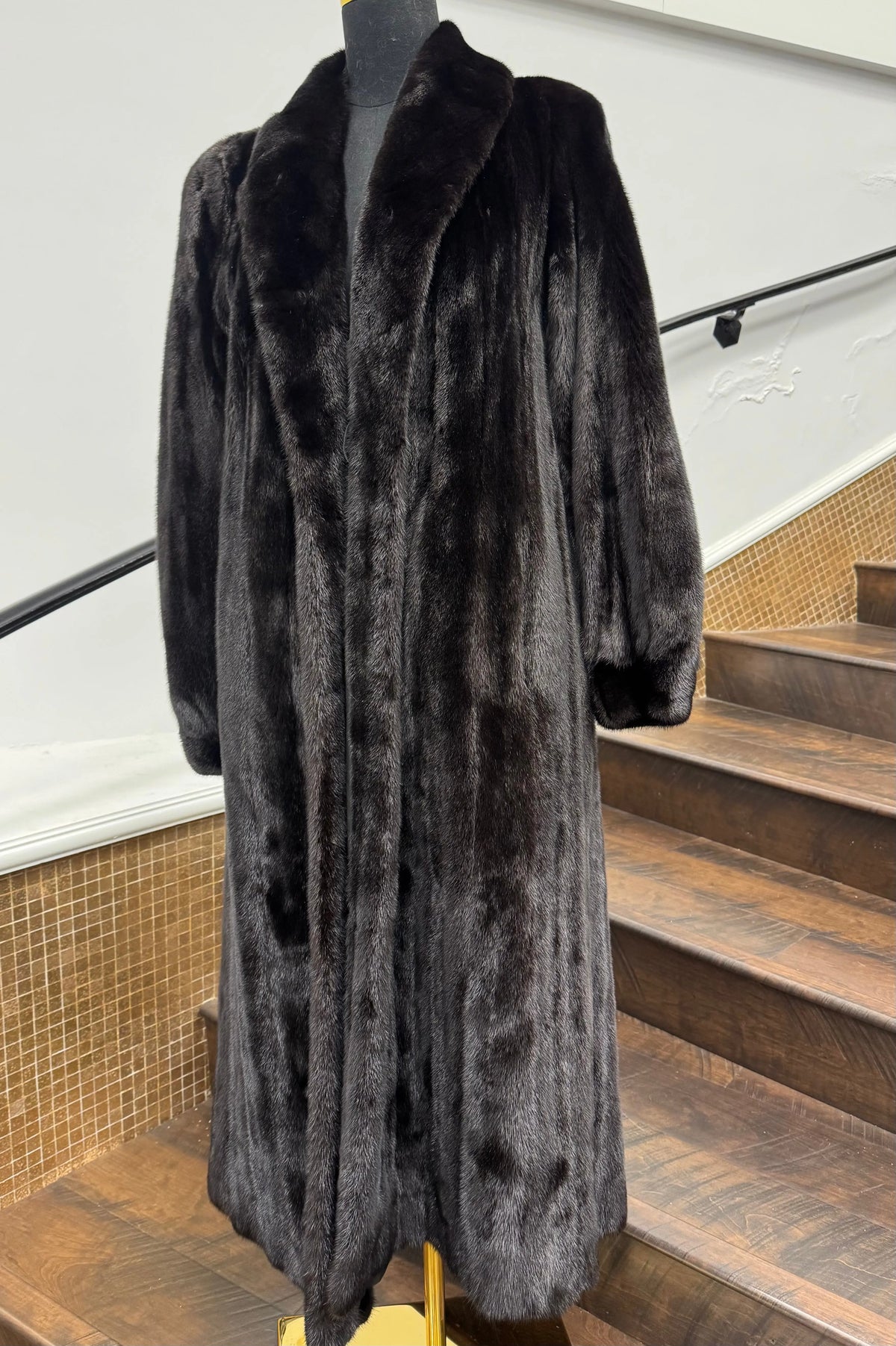 Vintage Ranch Mink Coat