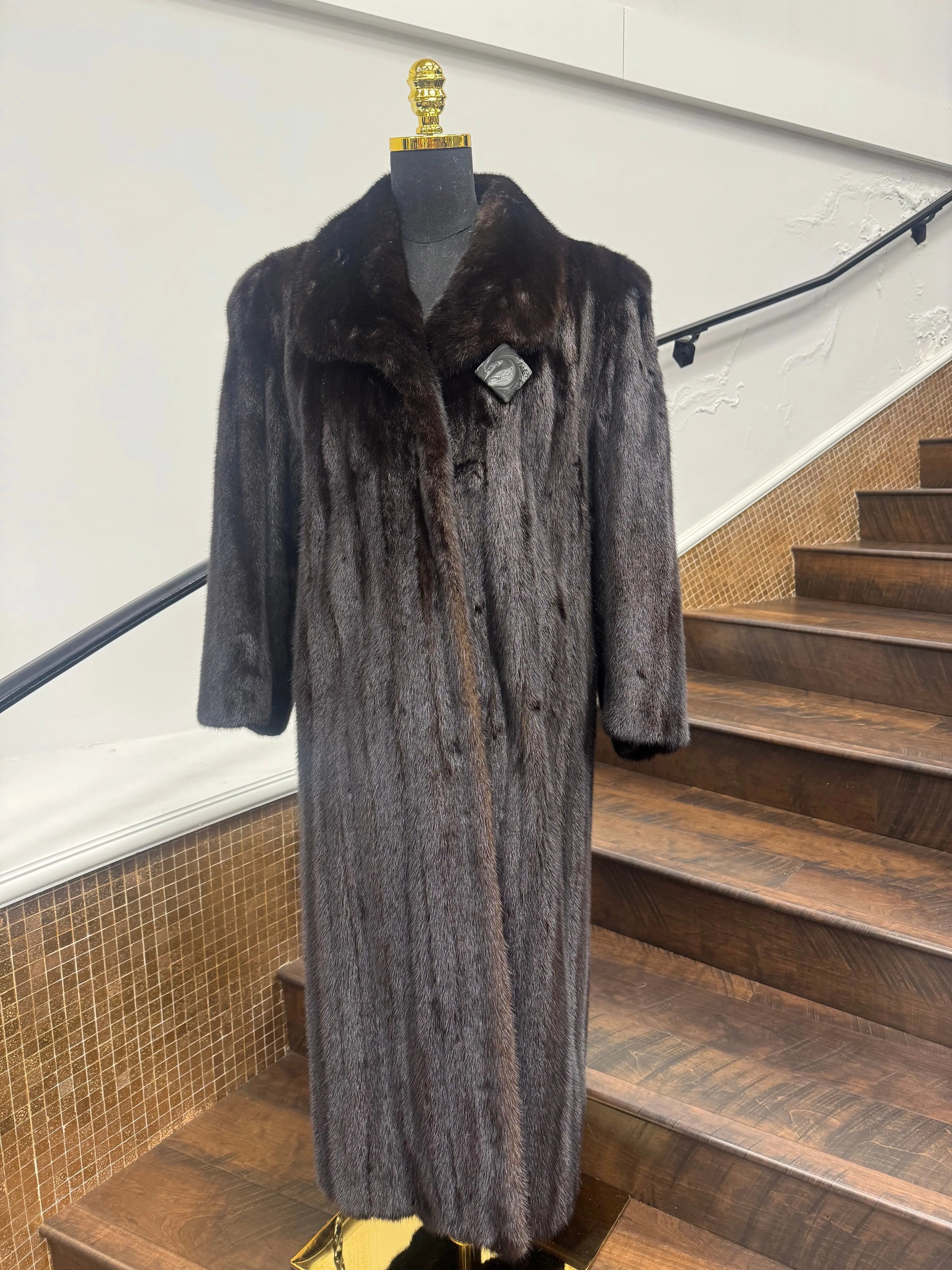 Vintage Ranch Mink Coat