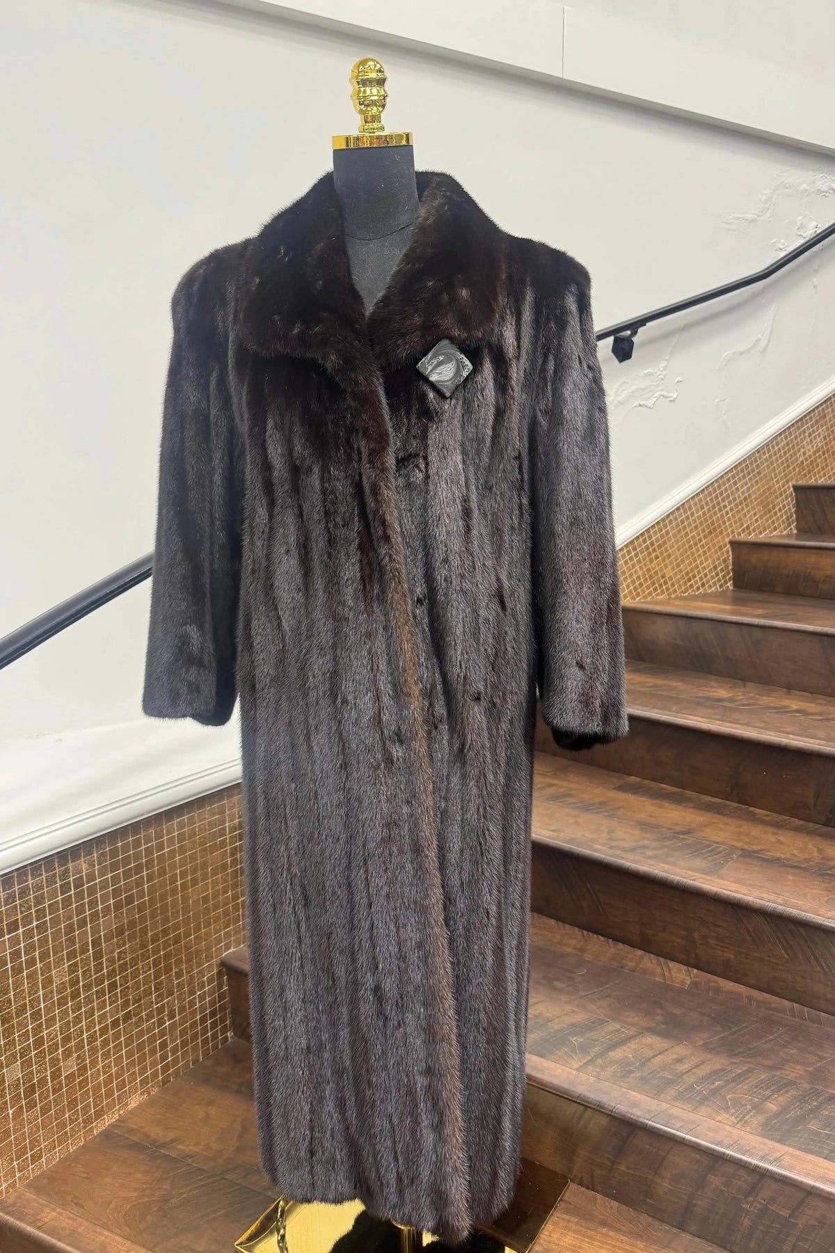 Vintage Ranch Mink Coat