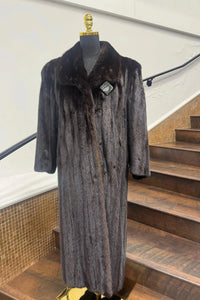 Vintage Full Length Ranch Mink Coat