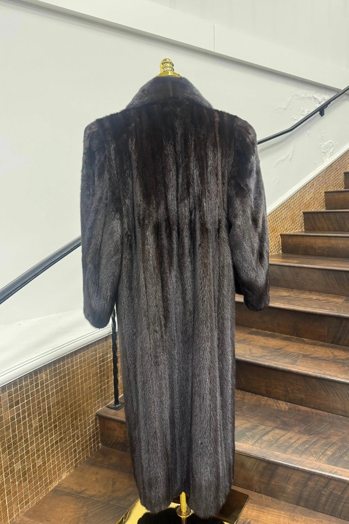Vintage Ranch Mink Coat