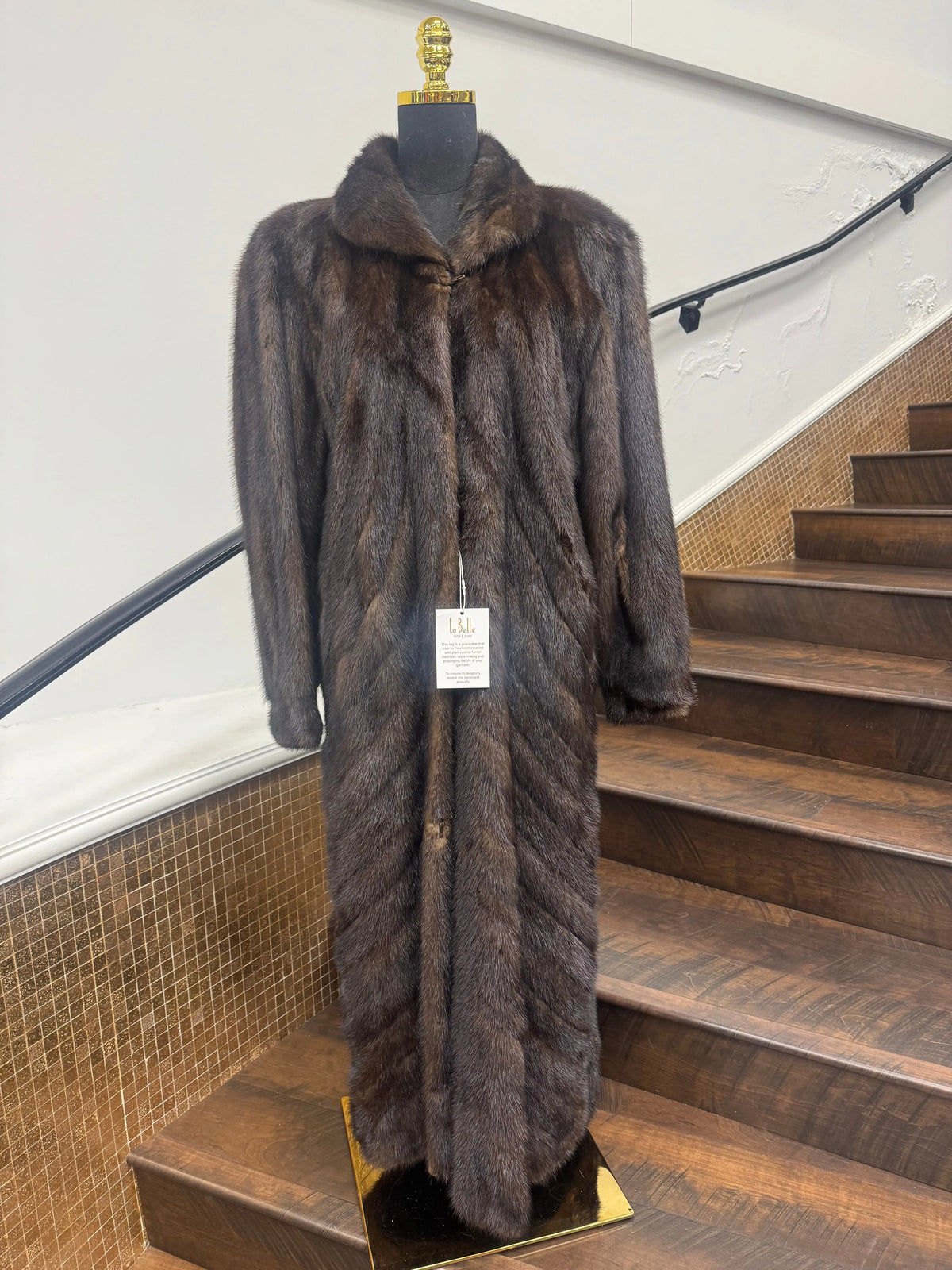 Vintage Ranch Mink Coat