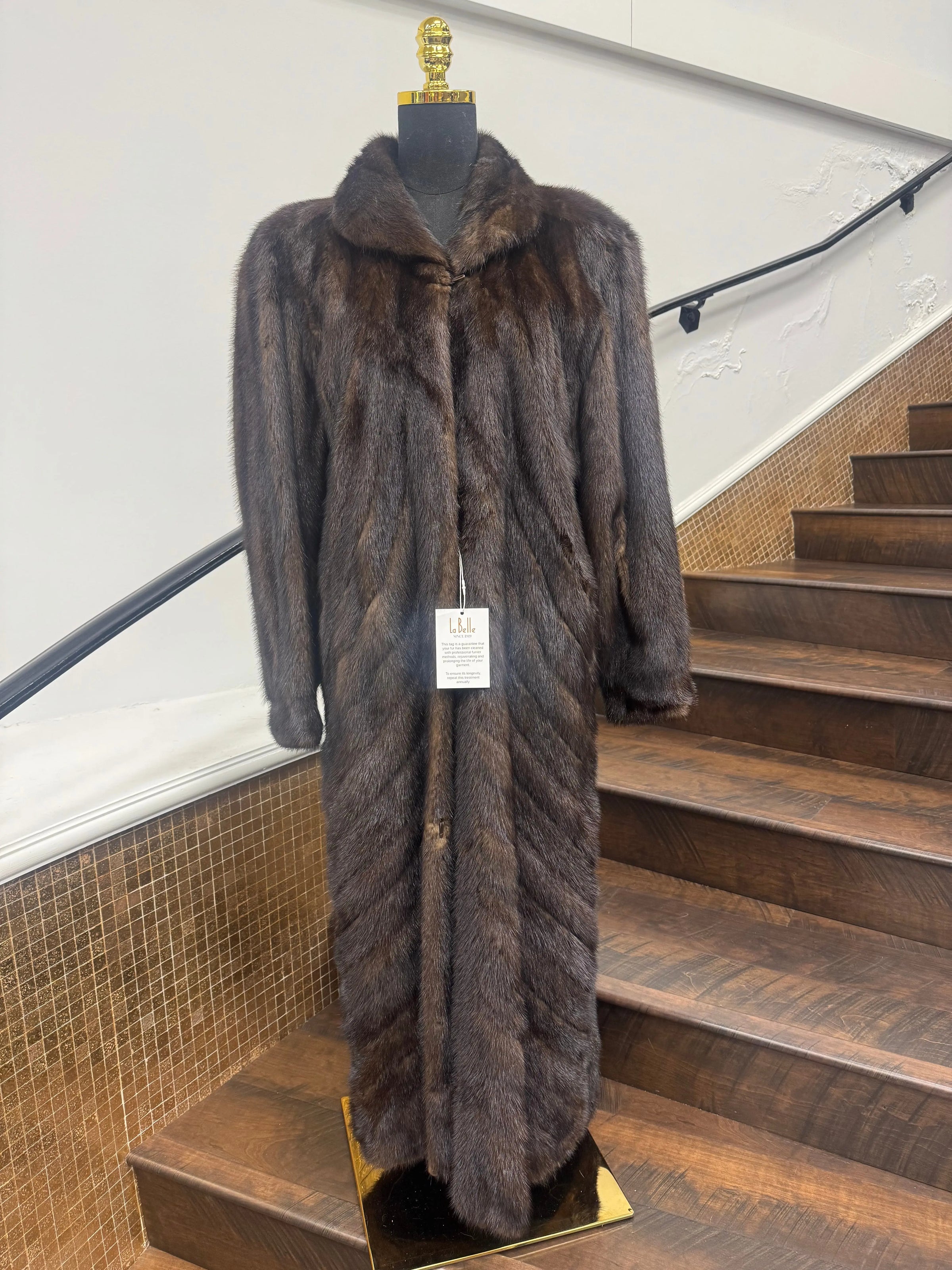 Vintage Ranch Mink Coat