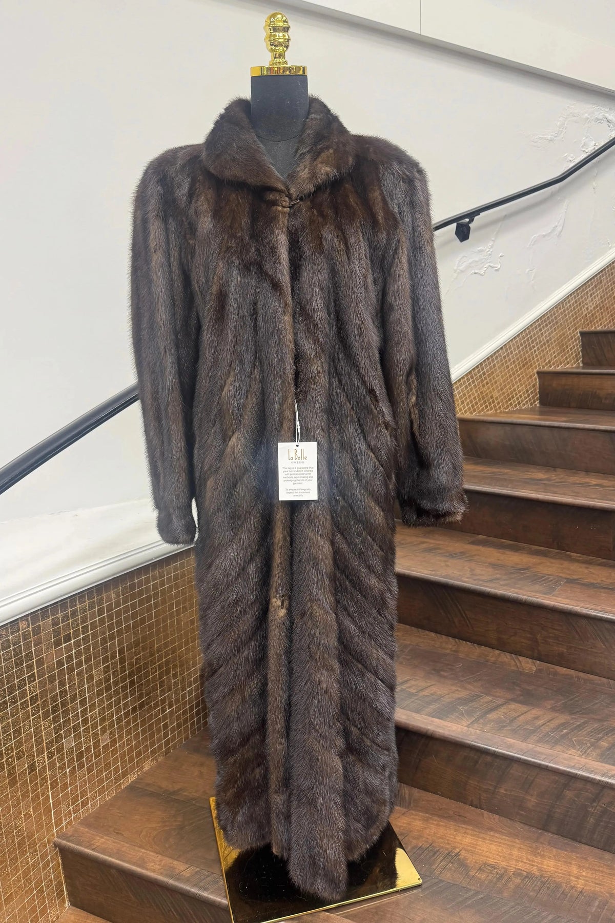 Vintage Ranch Mink Coat