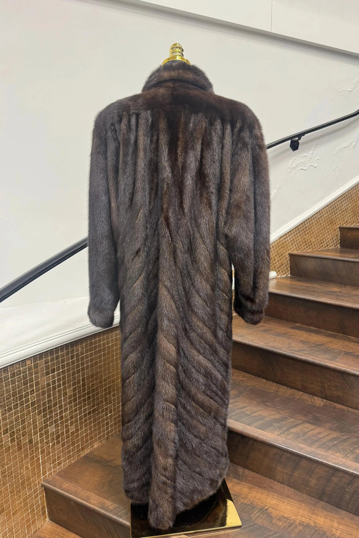 Vintage Ranch Mink Coat