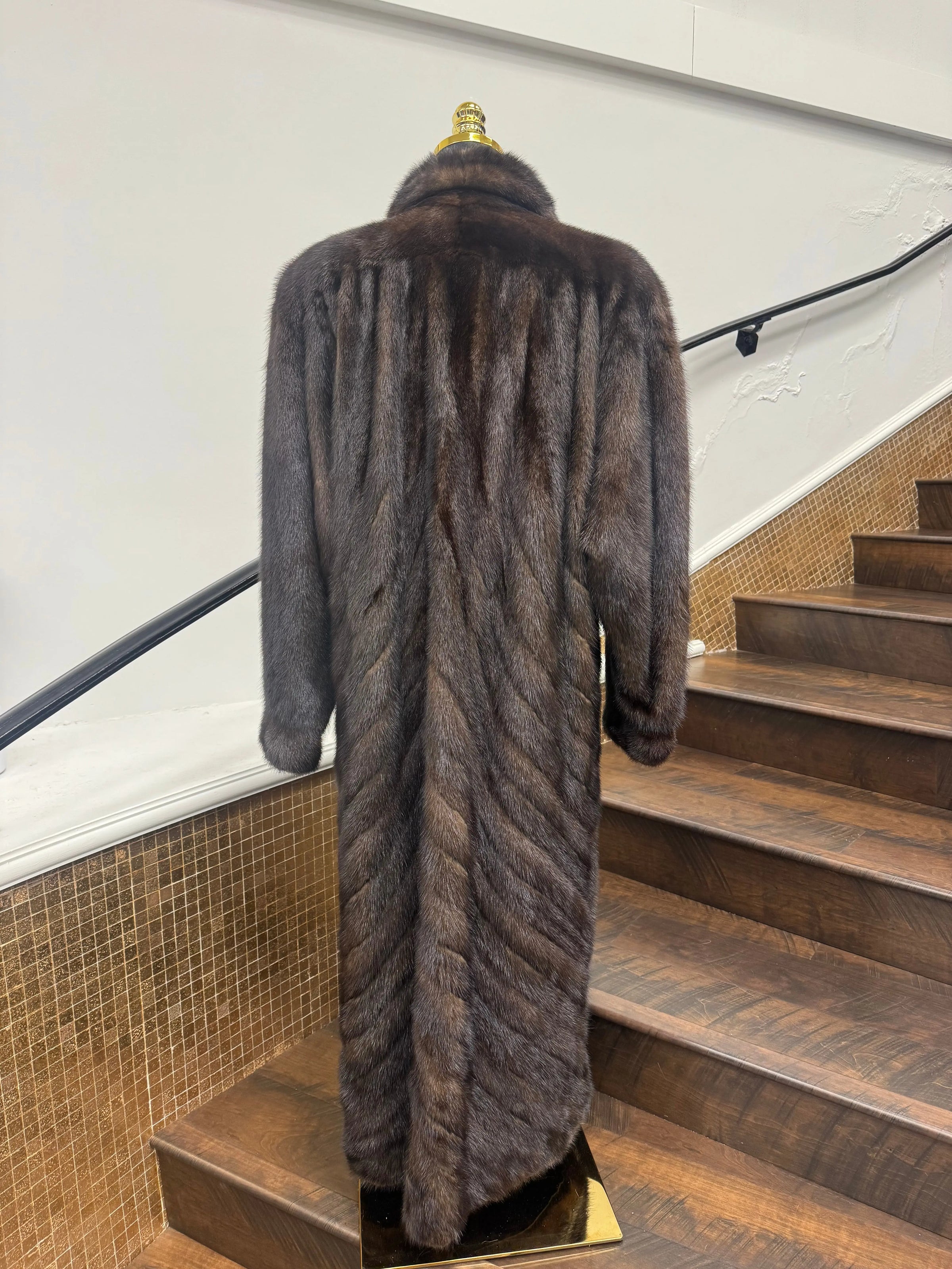 Vintage Ranch Mink Coat