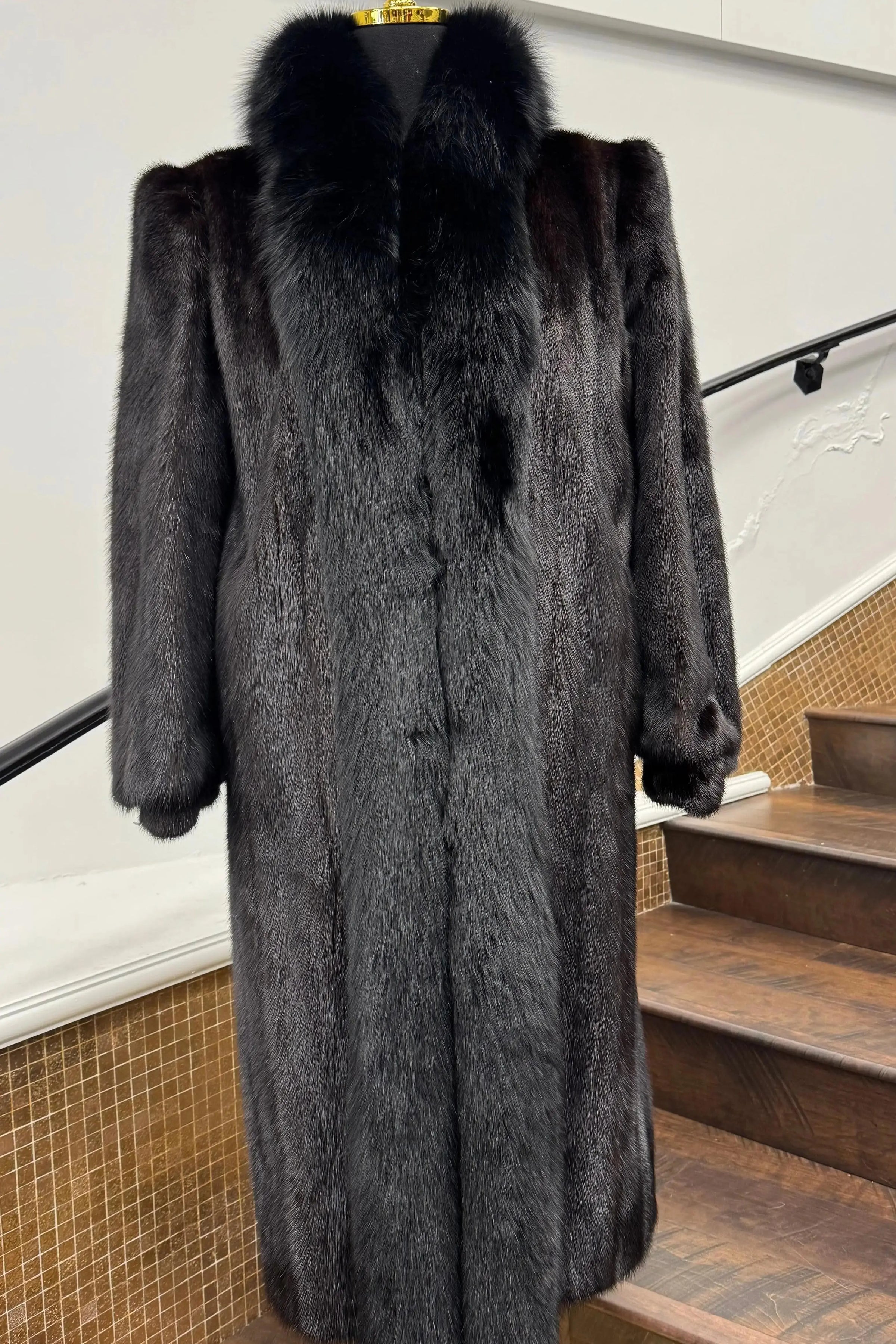Vintage Ranch Mink Coat