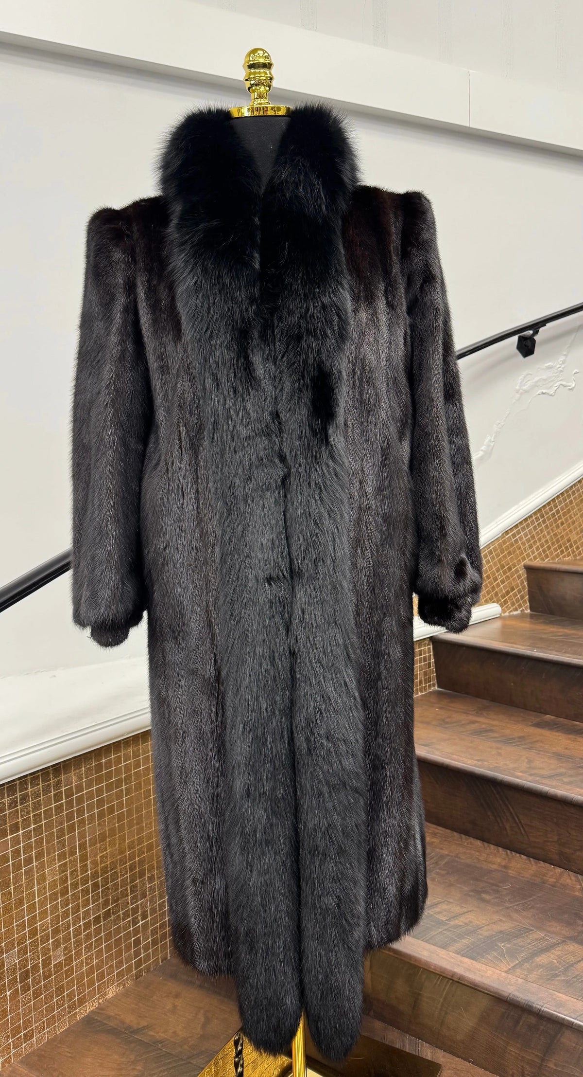 Vintage Ranch Mink Coat