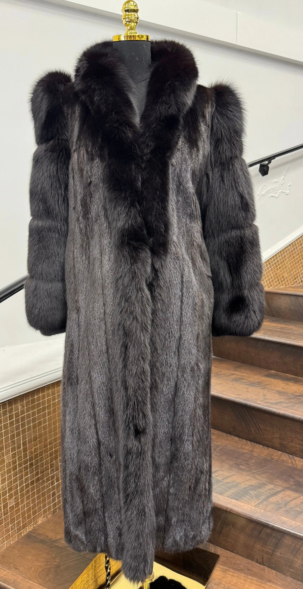 Vintage Ranch Mink Coat