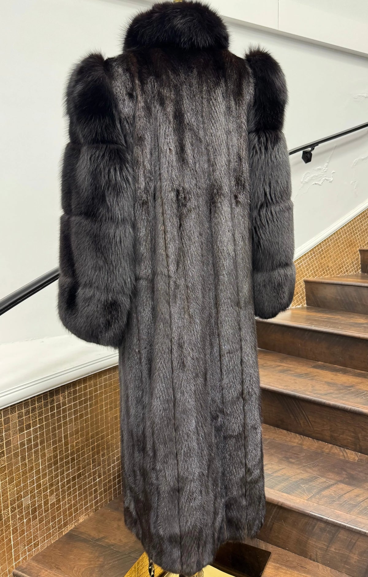 Vintage Ranch Mink Coat