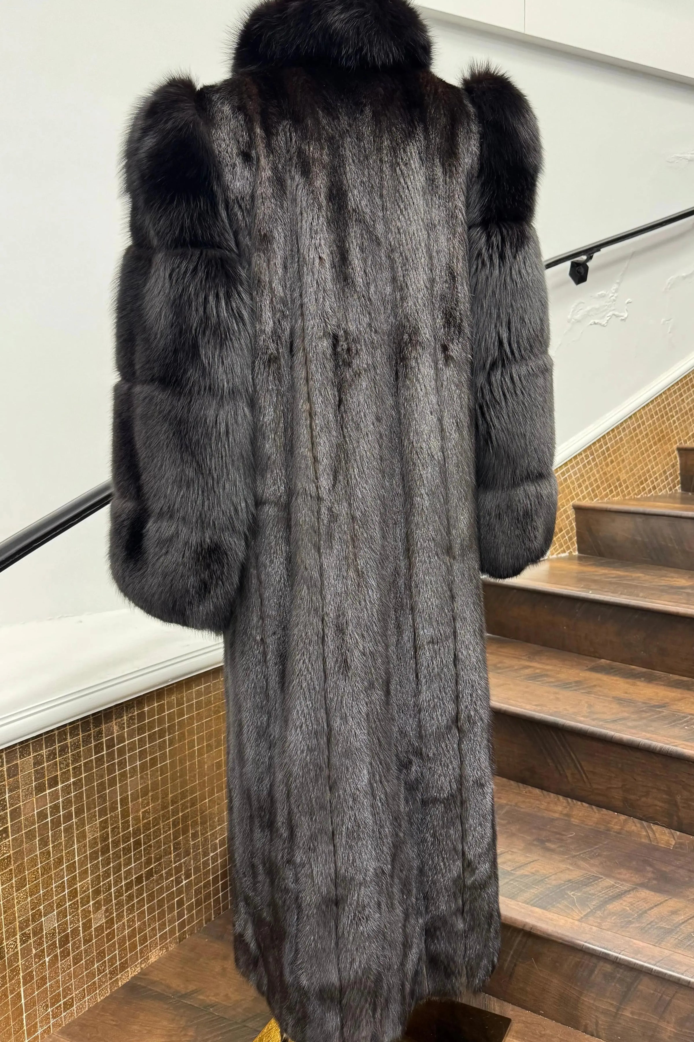 Vintage Ranch Mink Coat