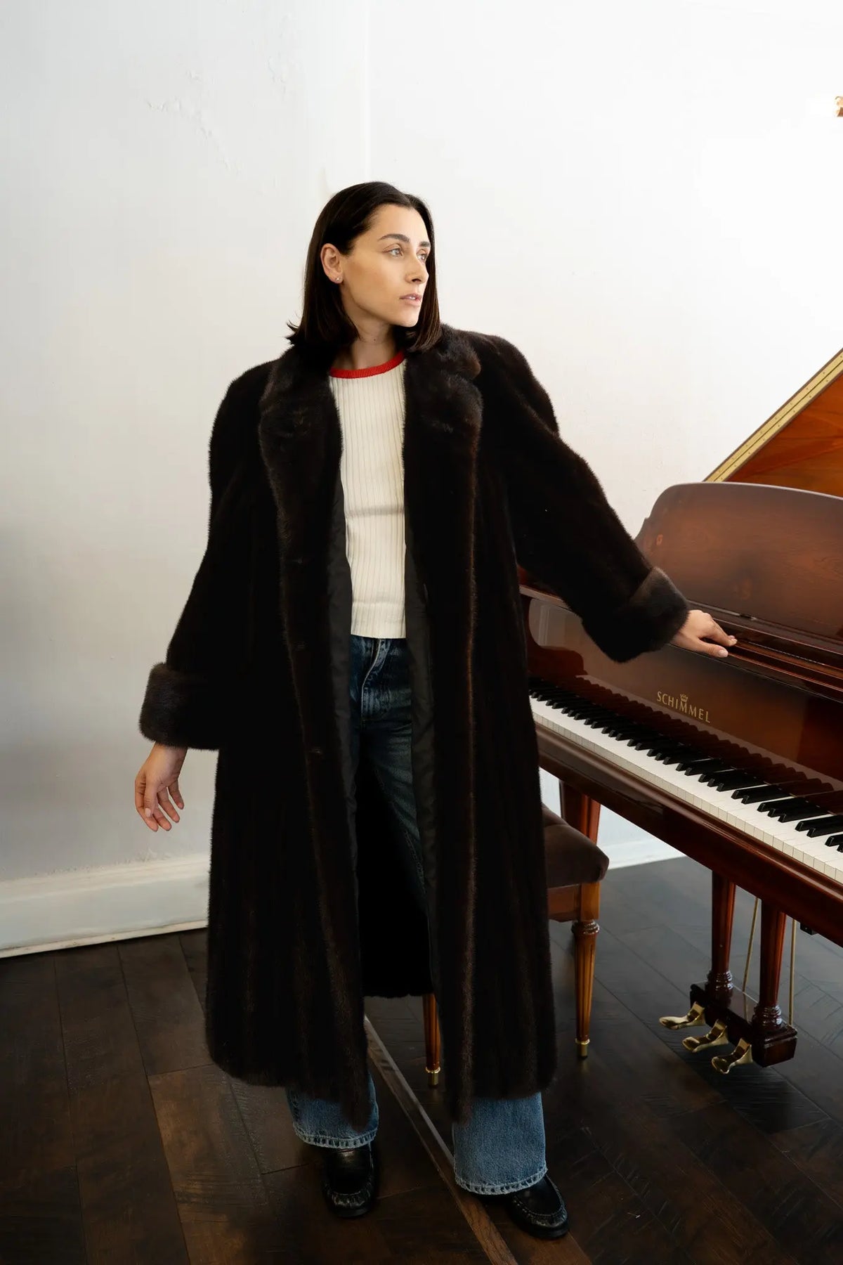 LaBelle Since 1919 Vintage Ranch Mink Coat
