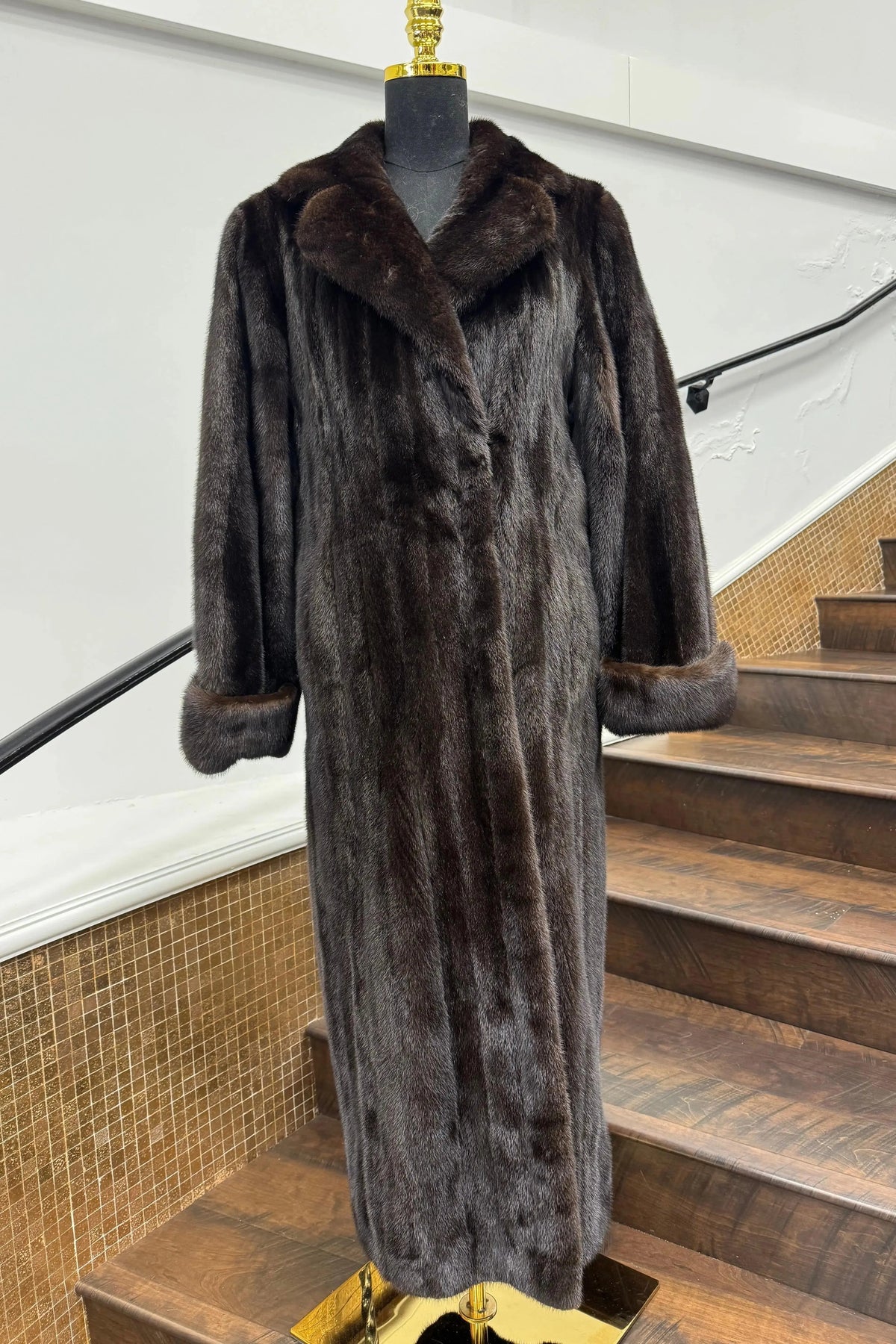 Vintage Ranch Mink Full Length