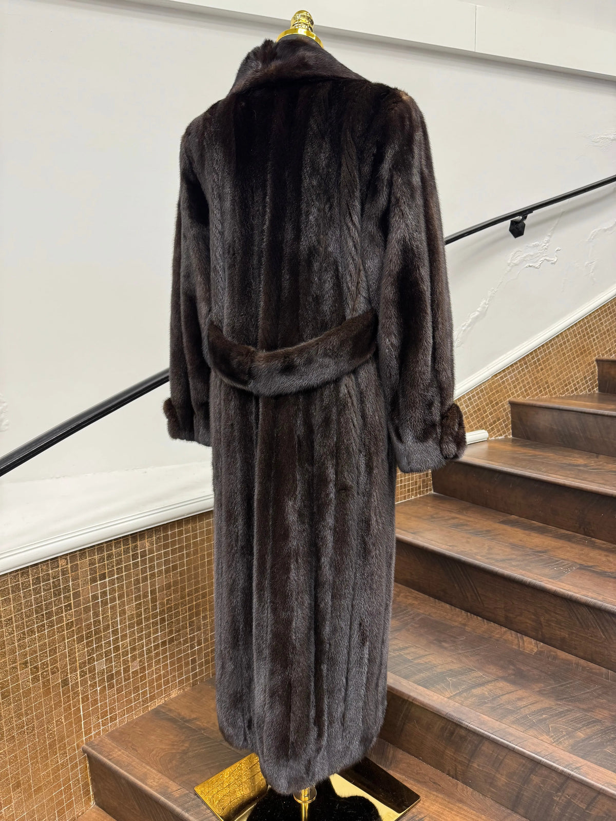 LaBelle Since 1919 Vintage Ranch Mink Full Length