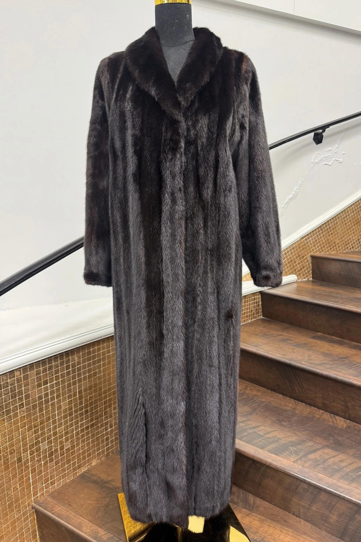 Vintage Ranch Mink Full Length Coat