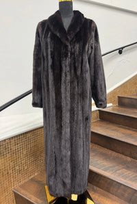 LaBelle Since 1919 Vintage Ranch Mink Full Length Coat