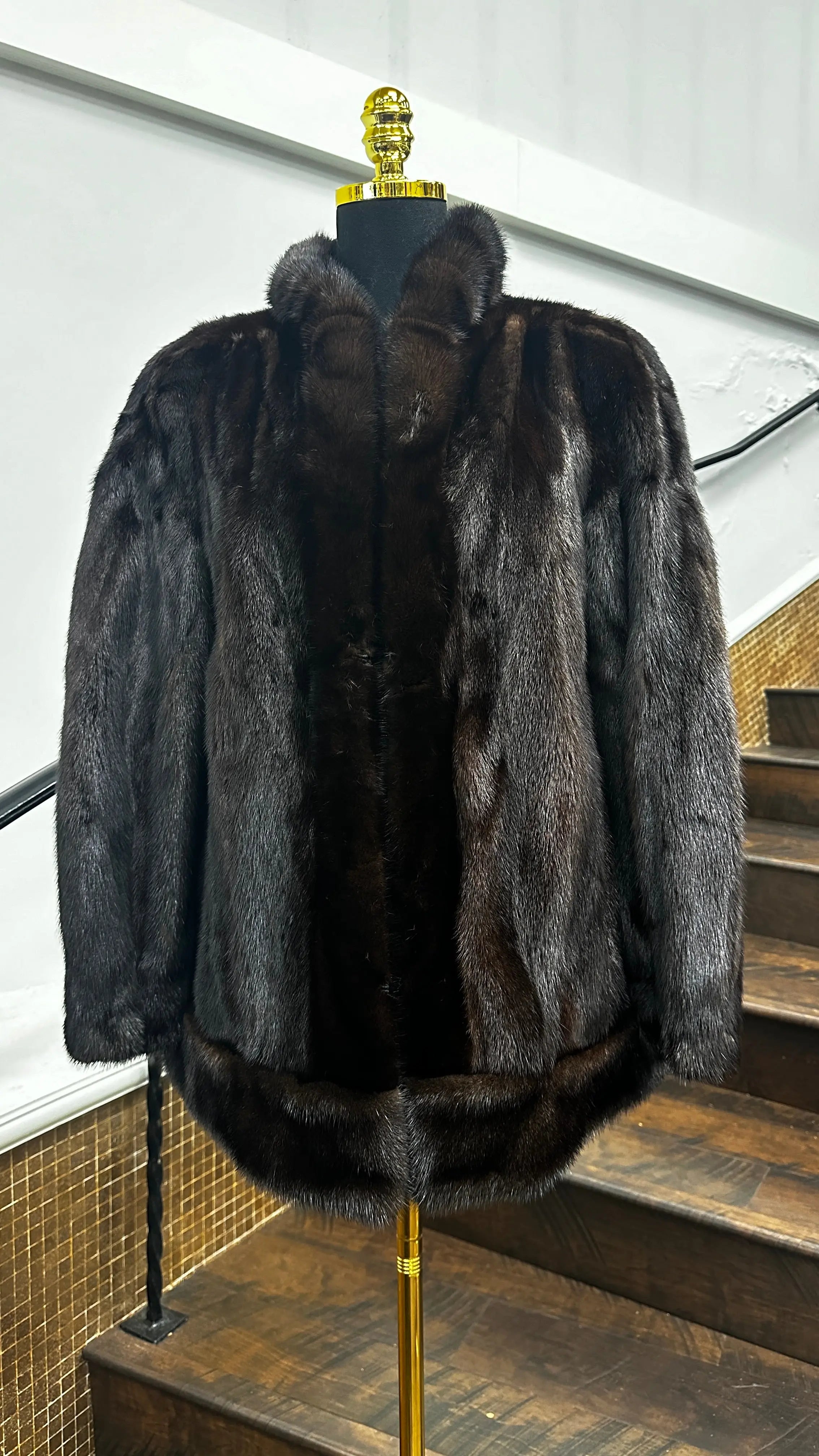 Vintage Ranch Mink Jacket