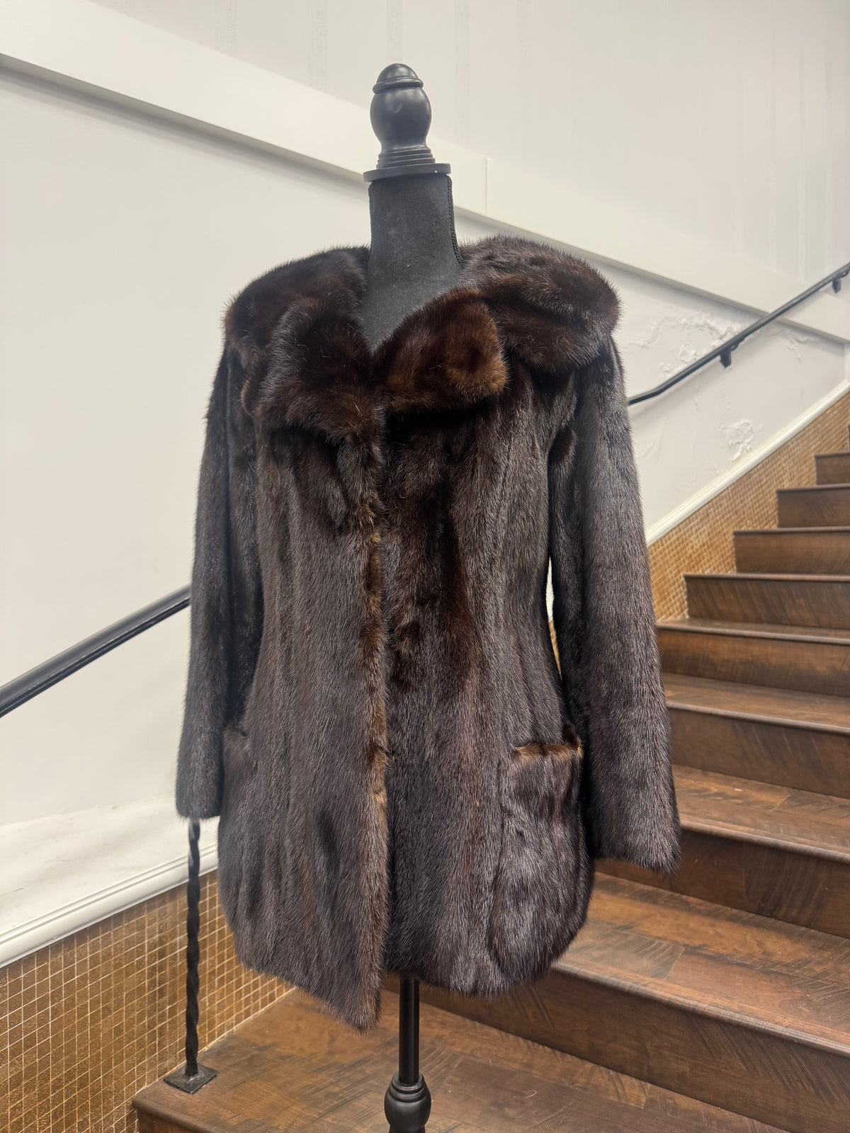 Vintage Ranch Mink Jacket