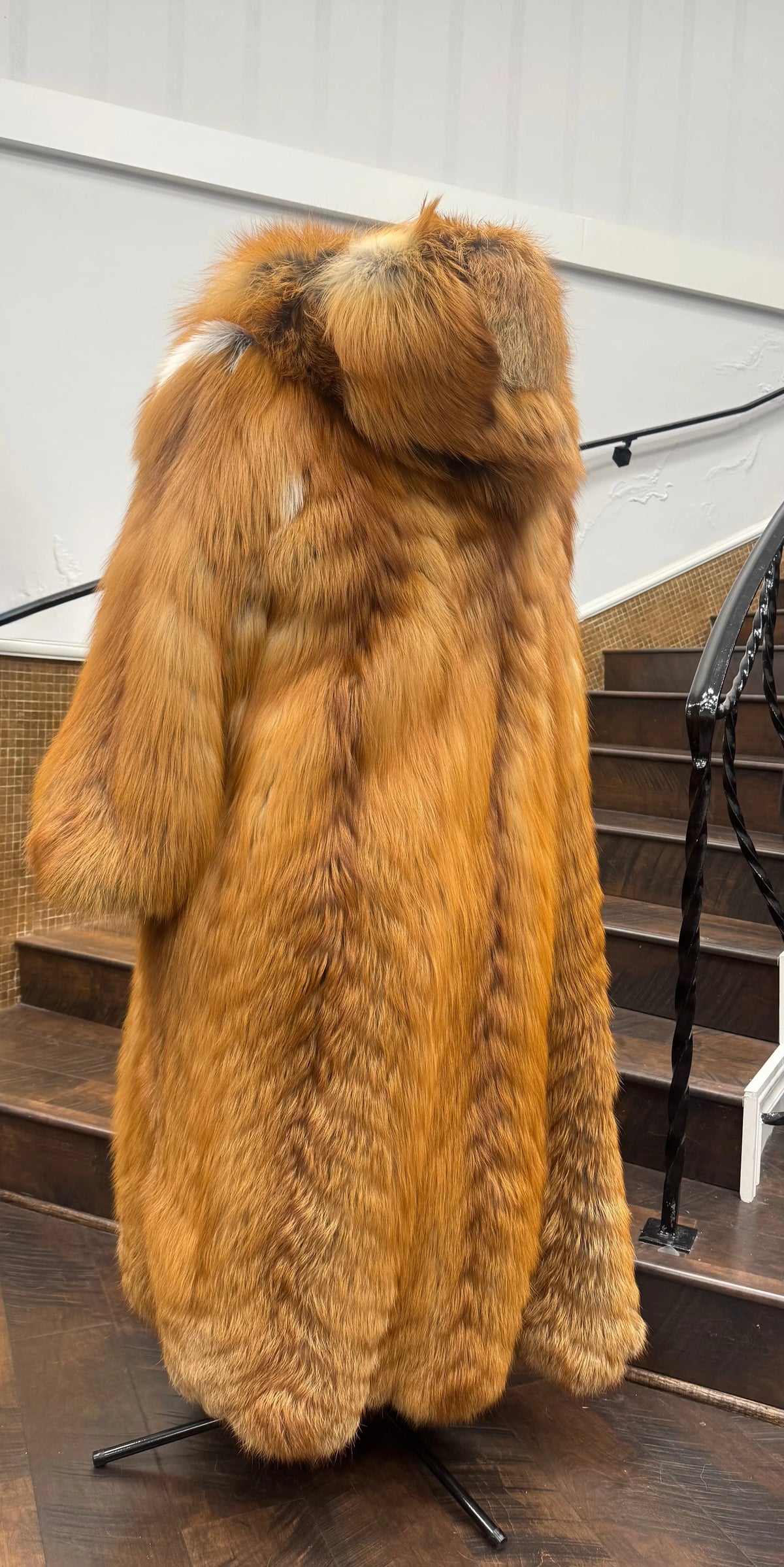 Vintage Red Fox Coat