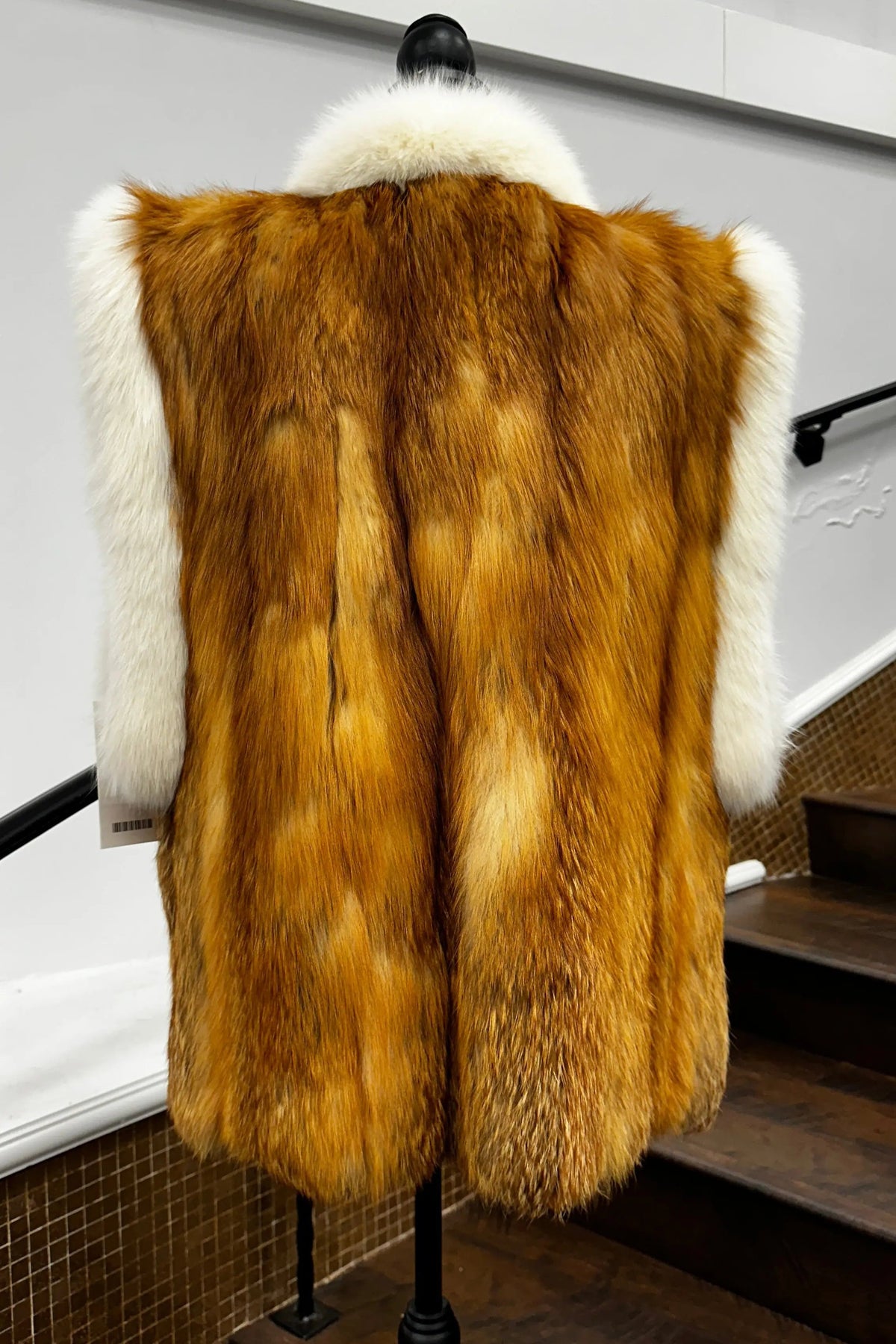 Vintage Red Fox Vest