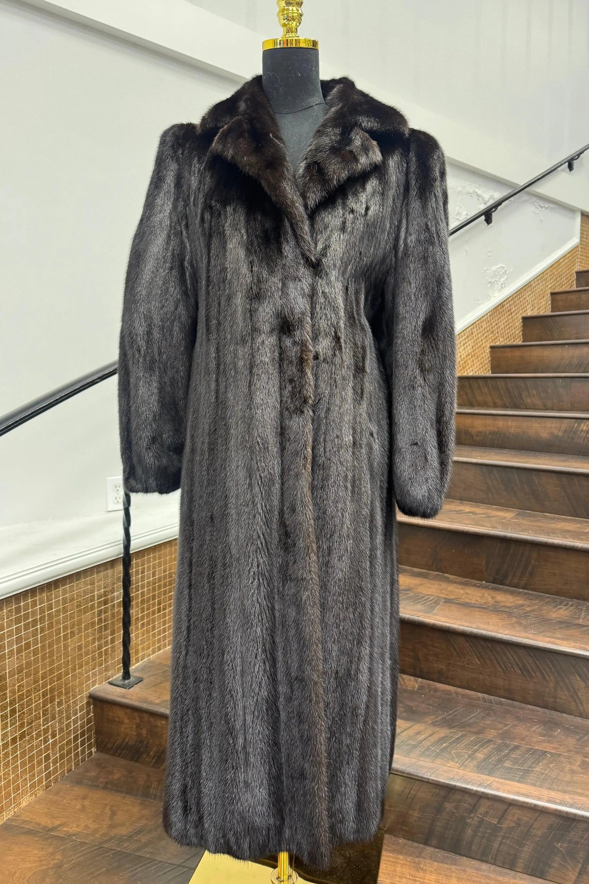Vintage Reversible Ranch Mink Coat