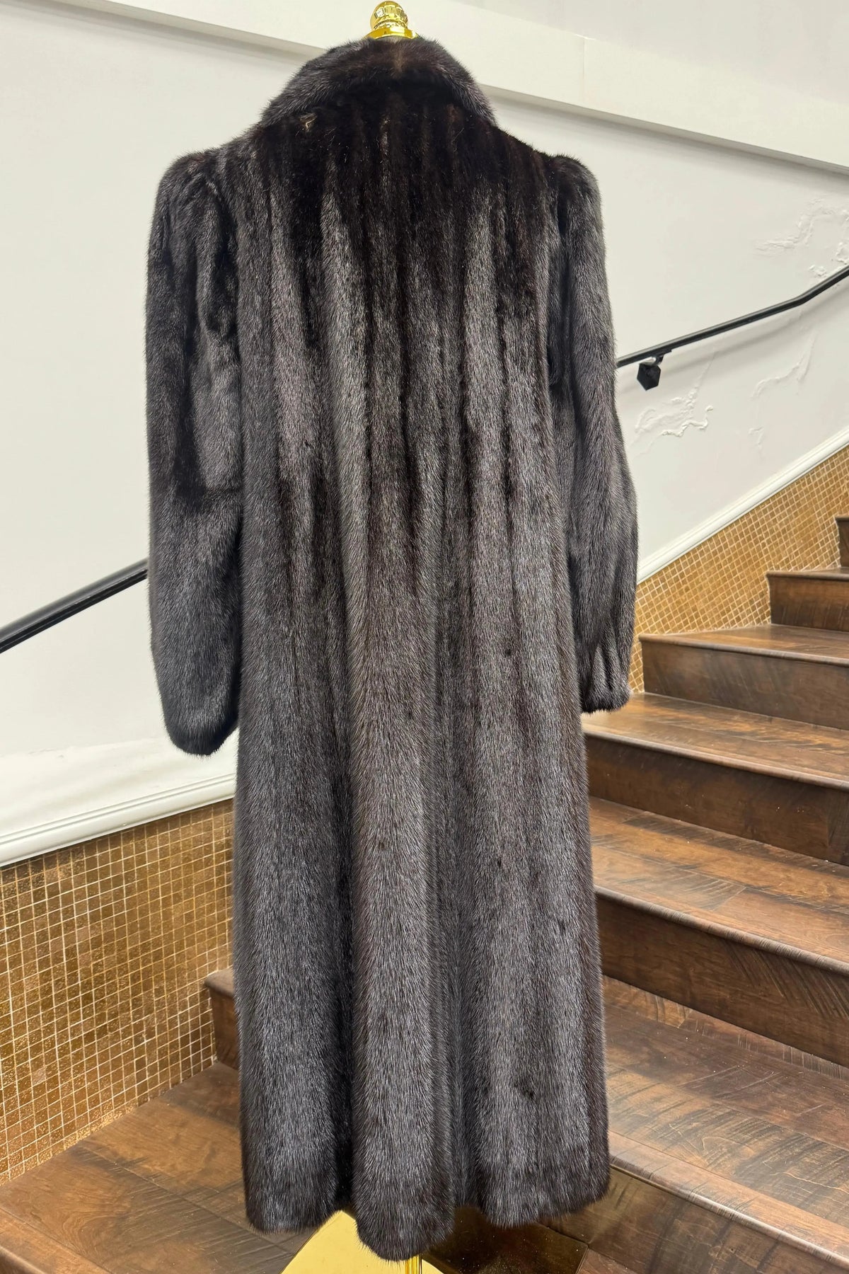 Vintage Reversible Ranch Mink Coat