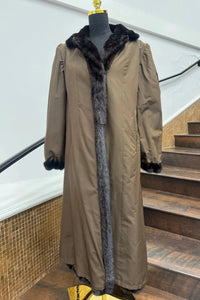 Vintage Reversible Ranch Mink Coat