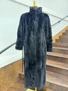 Vintage Reversible Sheared Nutria Coat