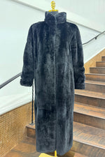 Vintage Reversible Sheared Nutria Coat