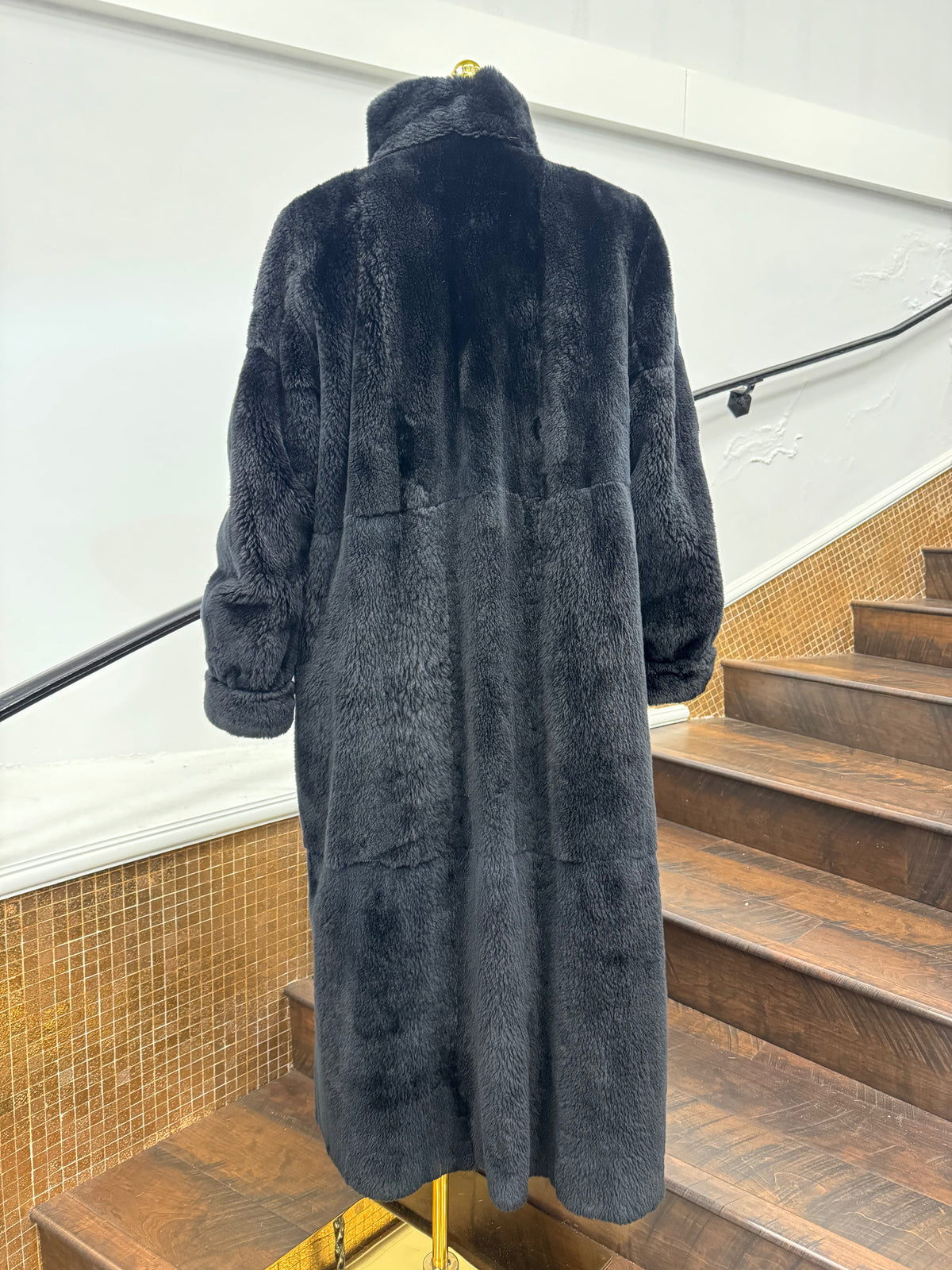 Vintage Reversible Sheared Nutria Coat