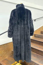 Vintage Reversible Sheared Nutria Coat