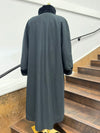 Vintage Reversible Sheared Nutria Coat