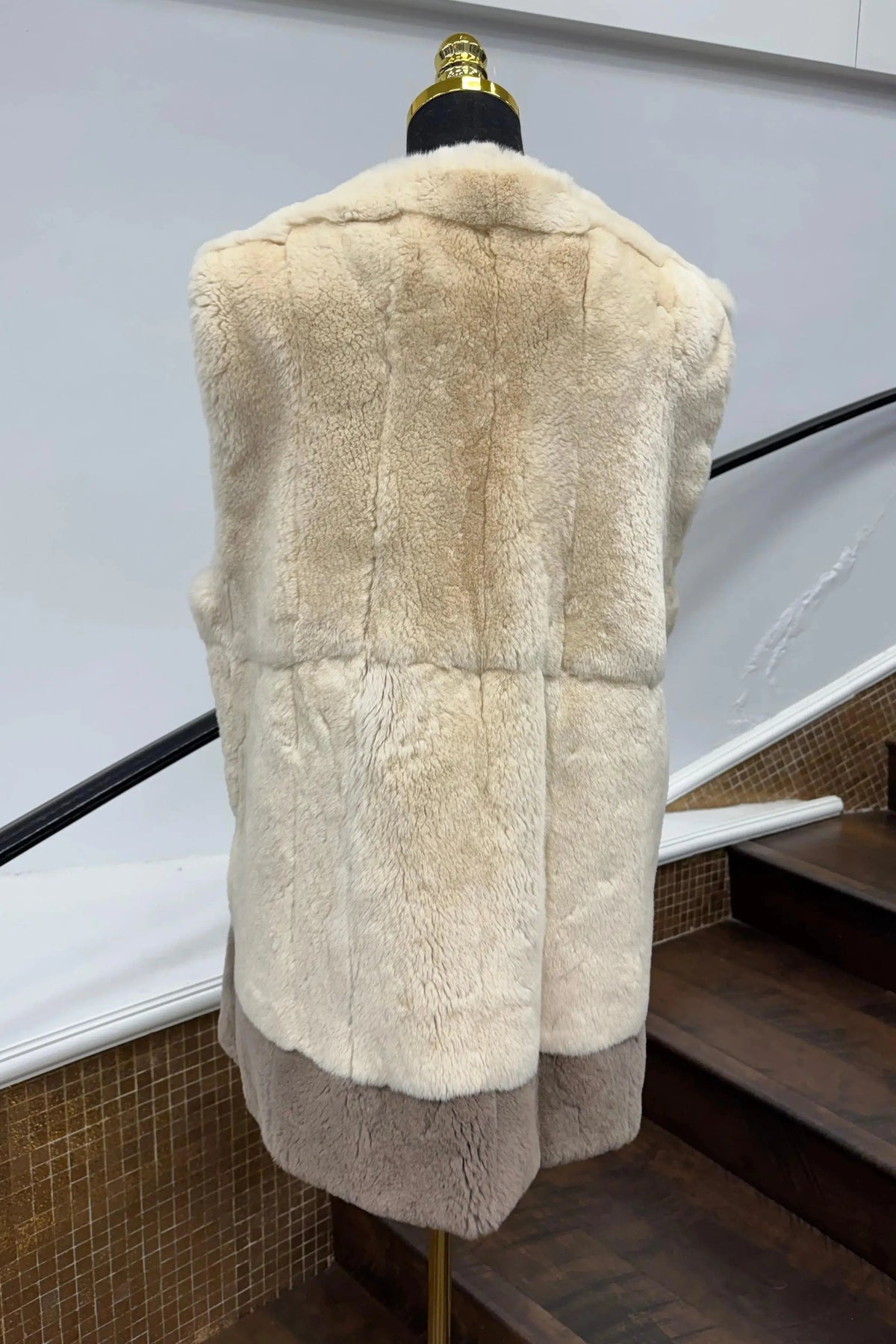Vintage Rex Rabbit Vest