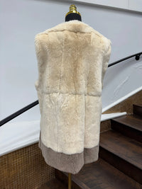 LaBelle Since 1919 Vintage Rex Rabbit Vest