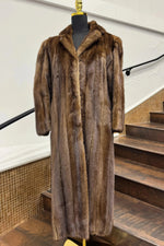 Vintage Ribbed Lunaraine Mink Coat